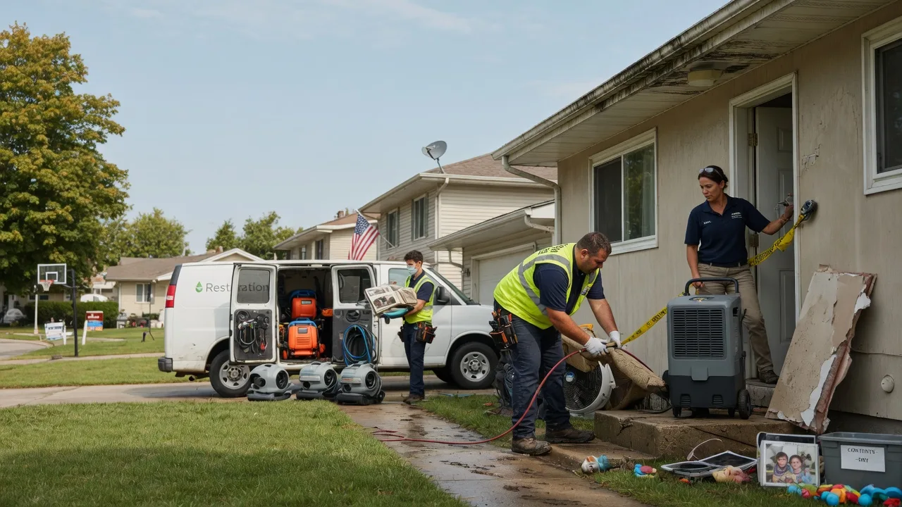 Water Damage Restoration in Sewaren, NJ near me